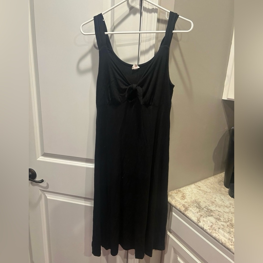 Women Merona Black Swim Coverup Dress Medium